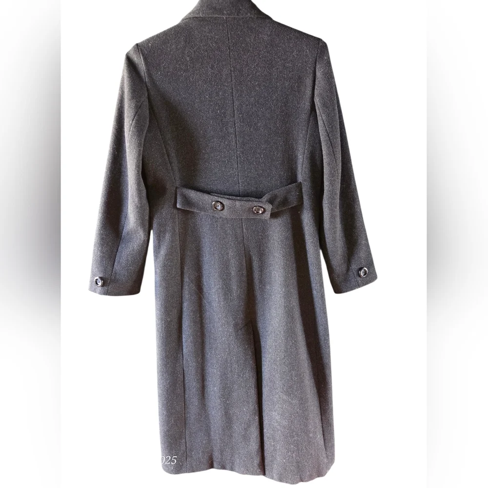 ANDREA BREM floor Length Wool Women's Coat - Picture 2 of 4
